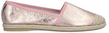 Donna Espadrillas Oro rosa 36 Pelle Fibre tessili