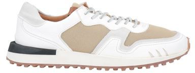 Uomo Sneakers Bianco 39 Pelle Fibre tessili