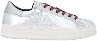 Donna Sneakers Argento 36 Pelle