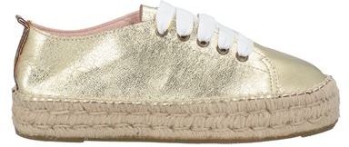 Donna Espadrillas Oro 36 Pelle