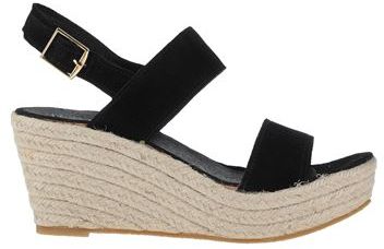 Donna Espadrillas Nero 38 Pelle