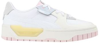 Donna Sneakers Bianco 36 Pelle Fibre sintetiche