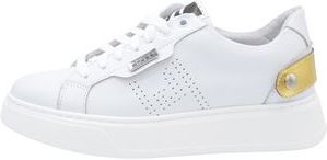 Donna Sneakers Bianco 36 Pelle