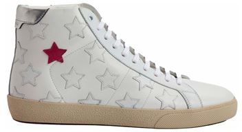 Uomo Sneakers Bianco 40 Pelle