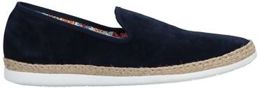 Uomo Espadrillas Blu notte 40 Pelle