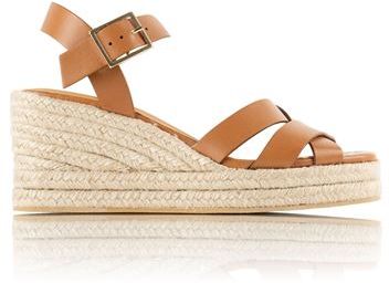 Donna Espadrillas Cammello 35 Cuoio