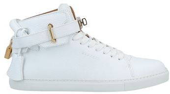 Donna Sneakers Bianco 36 Pelle