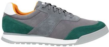 Uomo Sneakers Grigio 40 Pelle Fibre tessili