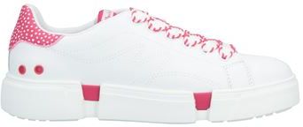 Donna Sneakers Bianco 36 Pelle