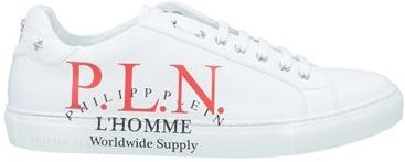 Uomo Sneakers Bianco 42 Pelle