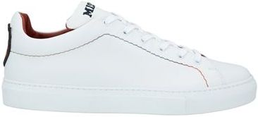 Uomo Sneakers Bianco 39 Pelle