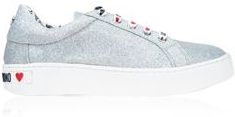 Donna Sneakers Argento 37 Pelle