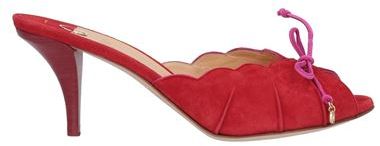 Donna Sandali Rosso 36 Pelle