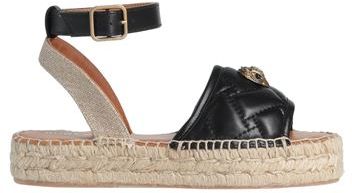 Donna Espadrillas Nero 36 Pelle