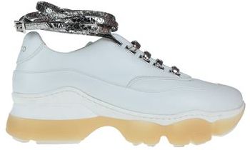 Donna Sneakers Bianco 36 Pelle di vitello