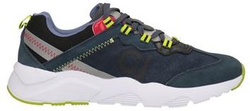 Uomo Sneakers Blu notte 40 Pelle Fibre tessili