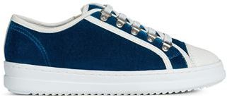 Donna Sneakers Blu 36 Jersey di Cotone 100%