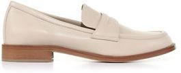 Donna Mocassino Beige 36 Cuoio