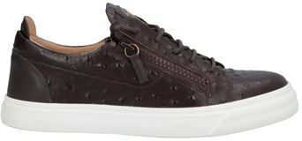 Uomo Sneakers Cacao 39 Pelle