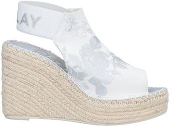 Donna Espadrillas Bianco 39 Fibre tessili