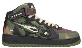 Uomo Sneakers Verde militare 40 Fibre tessili