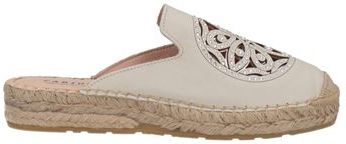 Donna Espadrillas Grigio chiaro 36 Pelle