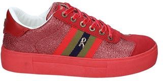 Donna Sneakers Rosso 41 Pelle riciclata