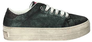 Donna Sneakers Verde 35 Cuoio