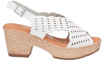 Donna Espadrillas Bianco 37 Pelle