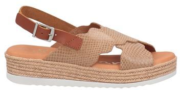 Donna Espadrillas Beige 35 Pelle