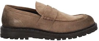 Uomo Mocassino Khaki 39 Pelle