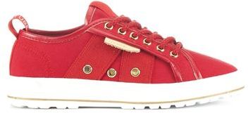 Donna Sneakers Rosso 36 Jersey di Cotone 100%