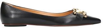 Donna Ballerine Nero 36 Cuoio