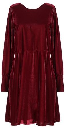 Donna Vestito corto Bordeaux 42 100% Poliestere