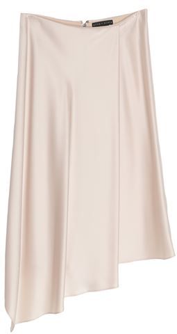 Donna Gonna midi Beige 38 80% Triacetato 20% Poliestere