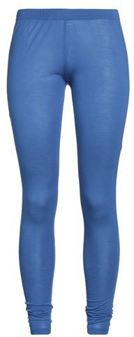 Donna Leggings Blu 0 100% Modal