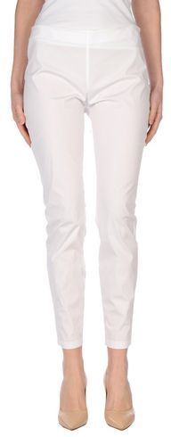Donna Pantalone Bianco 40 80% Cotone 14% Poliammide 6% Elastan