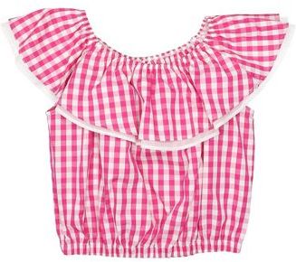 Bambina Blusa Fucsia 4 100% Cotone