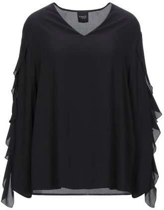 Donna Blusa Nero XS 100% Poliestere