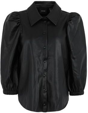 Donna Camicia Nero XXS 100% Poliestere