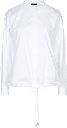 Donna Camicia Bianco 42 97% Cotone 3% Elastan