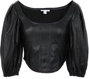 Donna Blusa Nero 38 100% Poliestere Poliuretano