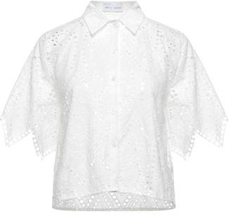 Donna Camicia Bianco M 100% Cotone