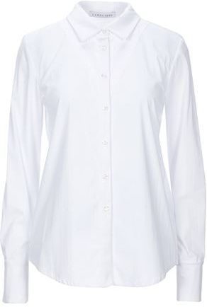 Donna Camicia Bianco 46 68% Cotone 28% Poliammide 4% Elastan