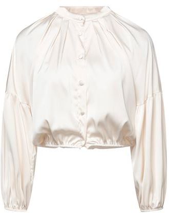 Donna Camicia Avorio S 100% Poliestere