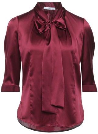 Donna Camicia Porpora 48 92% Seta 8% Elastan