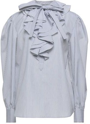 Donna Camicia Bianco 42 100% Cotone