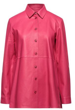 Donna Camicia Fucsia 42 100% Pelle di agnello