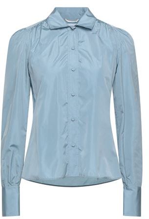 Donna Camicia Celeste 40 79% Poliestere 21% Seta