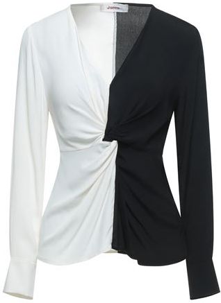 Donna Blusa Bianco 40 69% Acetato 31% Seta